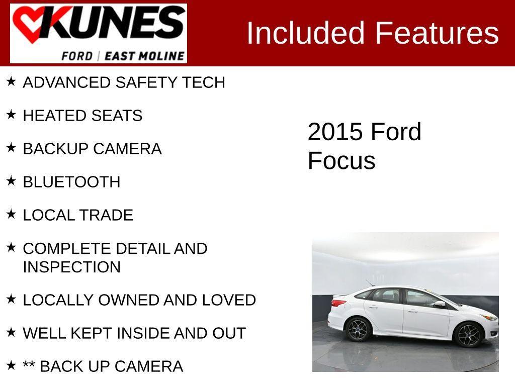 used 2015 Ford Focus car, priced at $5,999
