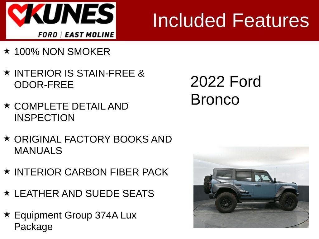 used 2022 Ford Bronco car, priced at $68,051