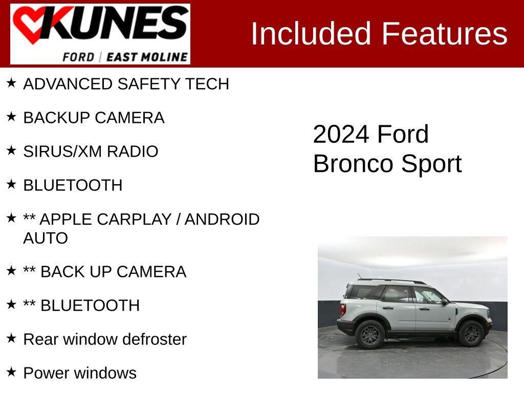 used 2024 Ford Bronco Sport car, priced at $29,111