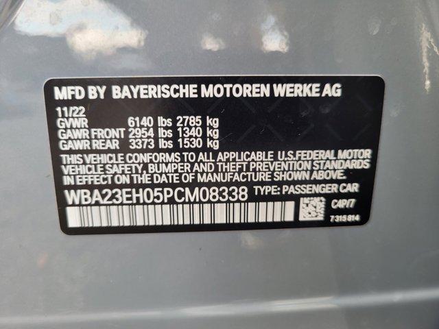 used 2023 BMW 740 car, priced at $64,352