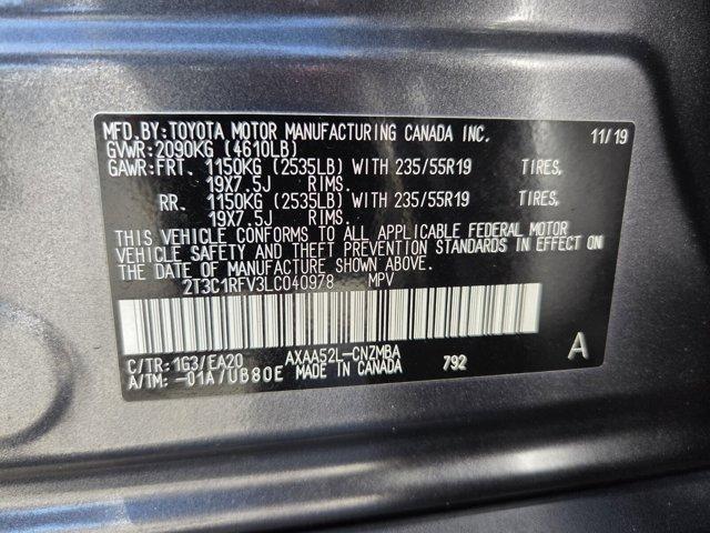 used 2020 Toyota RAV4 car, priced at $20,000