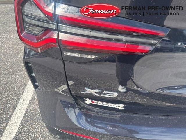 used 2023 BMW X3 car, priced at $38,735