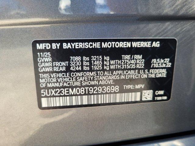 new 2026 BMW X7 car, priced at $97,255