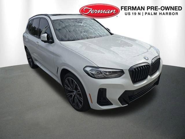 used 2022 BMW X3 car, priced at $31,455
