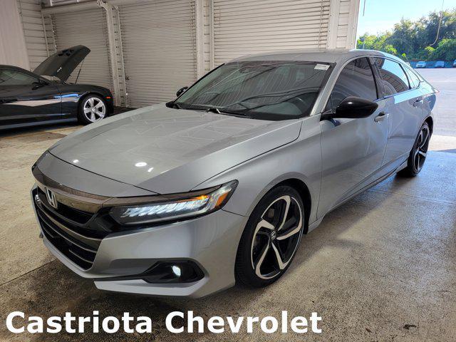 used 2021 Honda Accord car, priced at $16,753