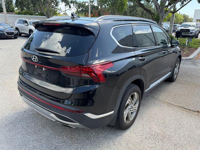used 2021 Hyundai Santa Fe car, priced at $18,995