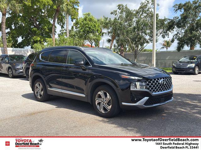 used 2021 Hyundai Santa Fe car, priced at $18,995
