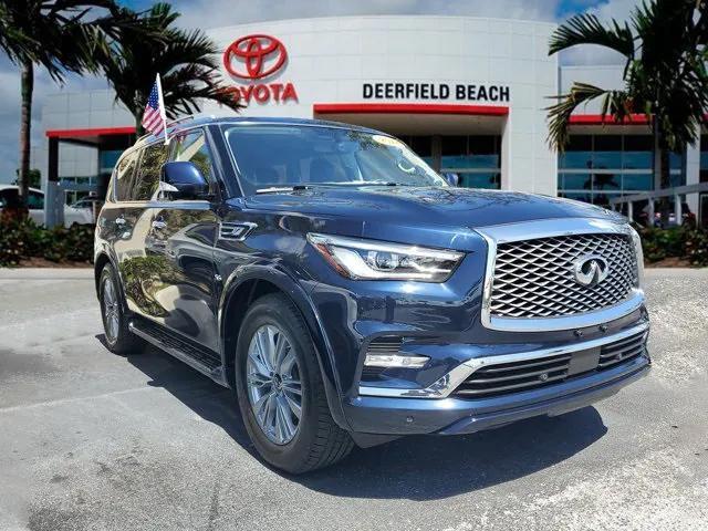 used 2018 INFINITI QX80 car, priced at $17,495