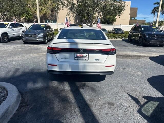 used 2023 Honda Accord Hybrid car, priced at $20,850