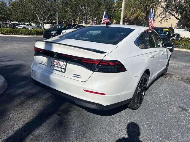 used 2023 Honda Accord Hybrid car, priced at $20,850