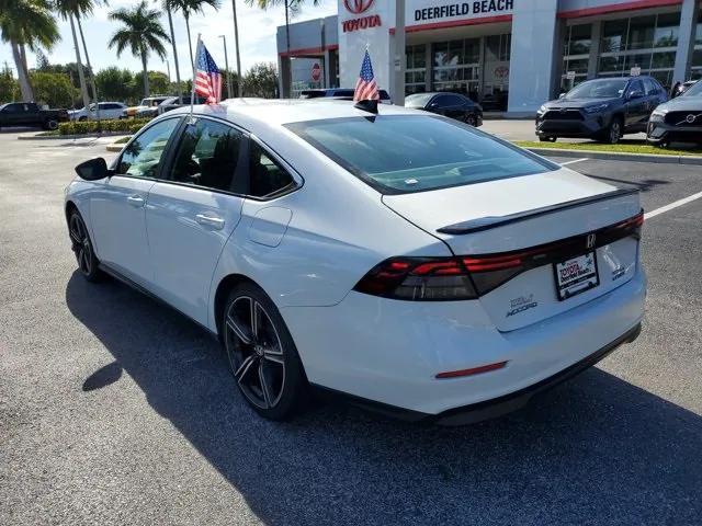 used 2023 Honda Accord Hybrid car, priced at $18,695