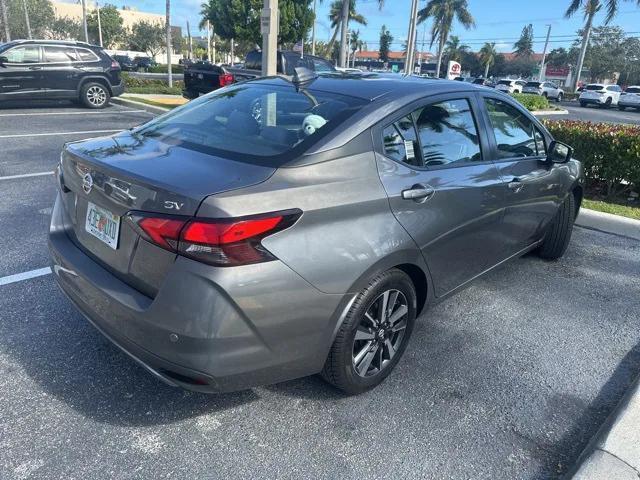 used 2021 Nissan Versa car, priced at $9,855