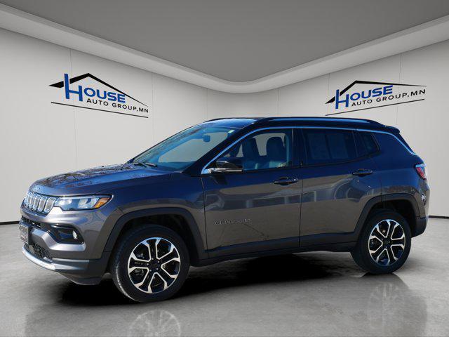 used 2022 Jeep Compass car, priced at $23,699
