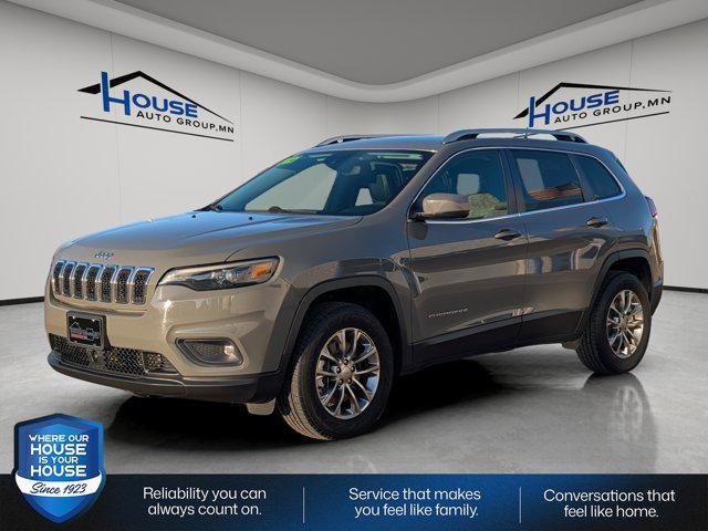 used 2021 Jeep Cherokee car, priced at $19,999