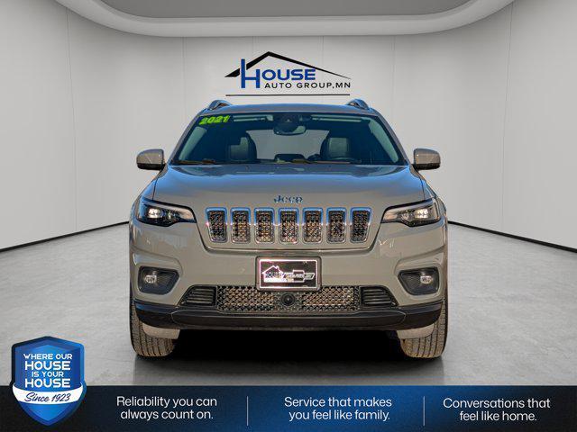 used 2021 Jeep Cherokee car, priced at $19,999