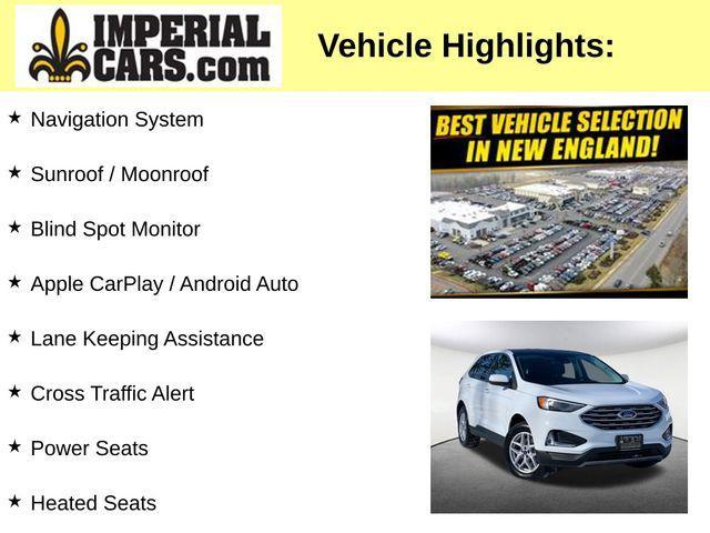 used 2022 Ford Edge car, priced at $26,347
