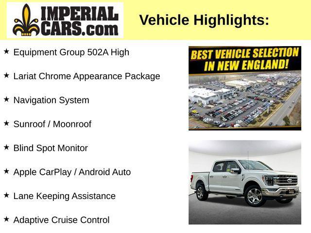 used 2022 Ford F-150 car, priced at $43,977