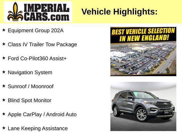 used 2022 Ford Explorer car, priced at $31,347