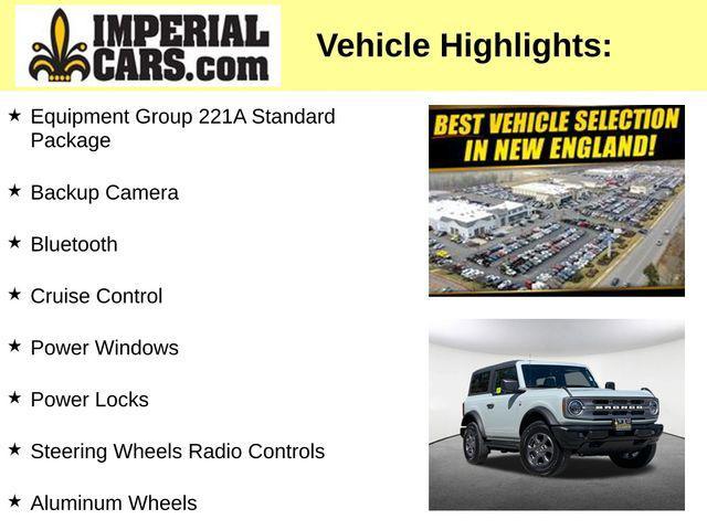 used 2024 Ford Bronco car, priced at $38,977