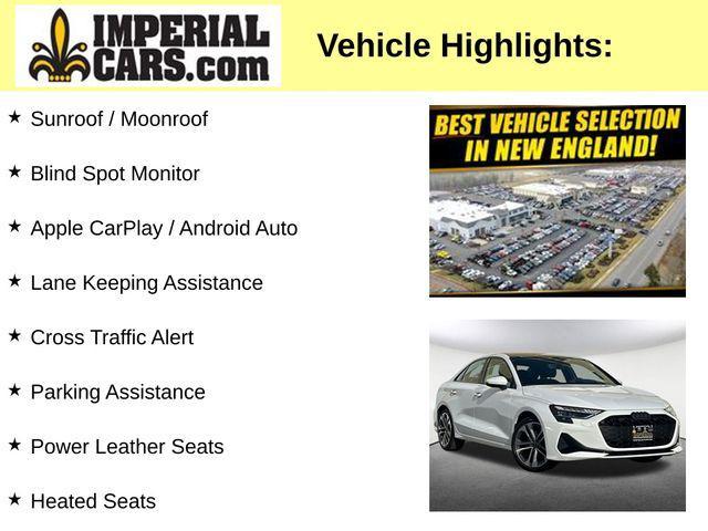 used 2025 Audi A3 car, priced at $32,977