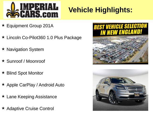 used 2023 Lincoln Nautilus car, priced at $31,647