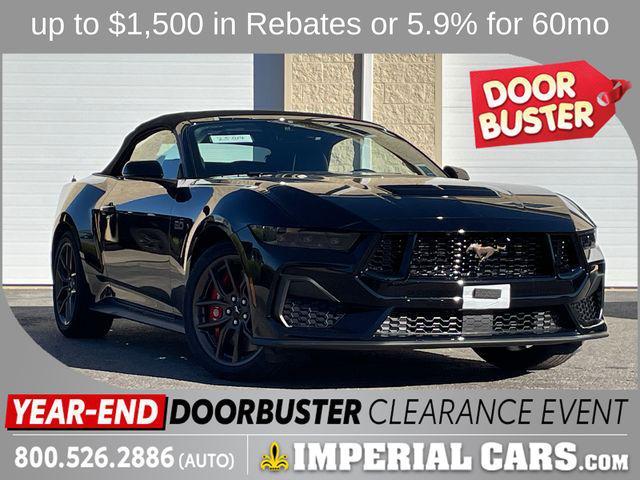 new 2025 Ford Mustang car, priced at $59,621