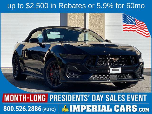 new 2025 Ford Mustang car, priced at $59,621