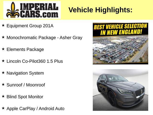 used 2022 Lincoln Corsair car, priced at $33,442
