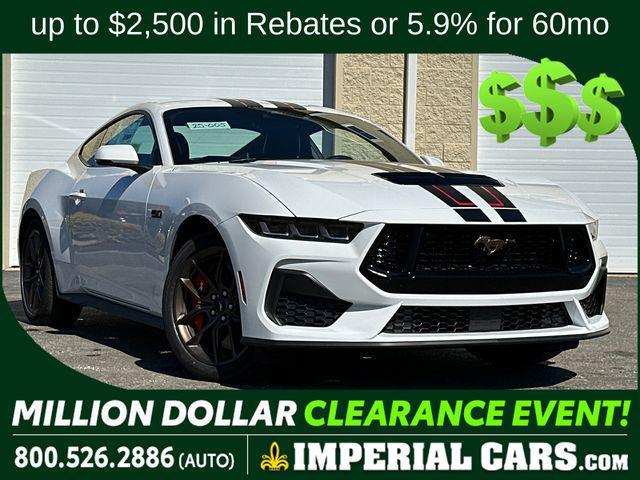 new 2025 Ford Mustang car, priced at $53,928