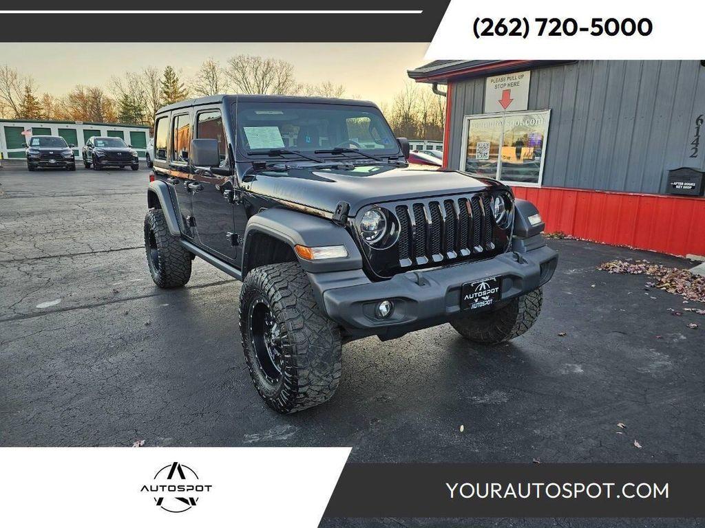 used 2020 Jeep Wrangler Unlimited car, priced at $25,999