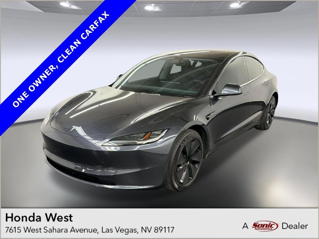 used 2025 Tesla Model 3 car, priced at $37,097