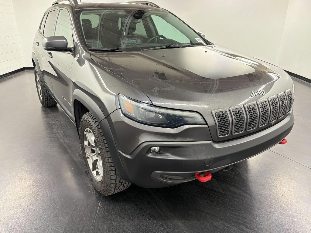 used 2021 Jeep Cherokee car, priced at $17,496
