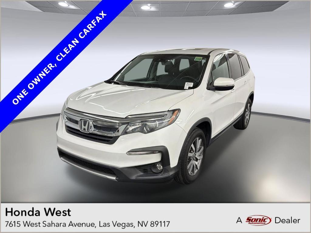 used 2021 Honda Pilot car, priced at $25,097