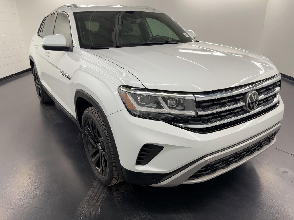 used 2022 Volkswagen Atlas Cross Sport car, priced at $24,999