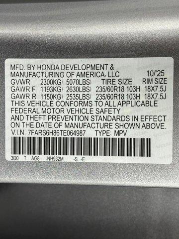 new 2026 Honda CR-V Hybrid car, priced at $39,941
