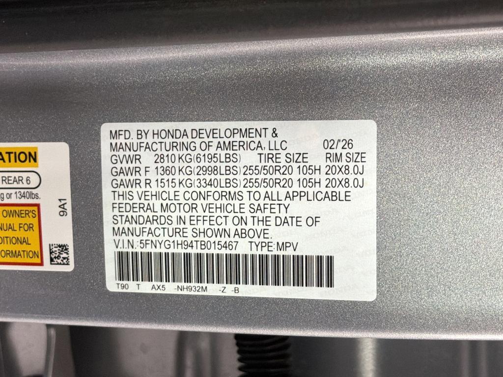 new 2026 Honda Pilot car, priced at $53,647