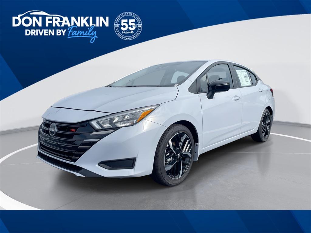 new 2025 Nissan Versa car, priced at $20,572