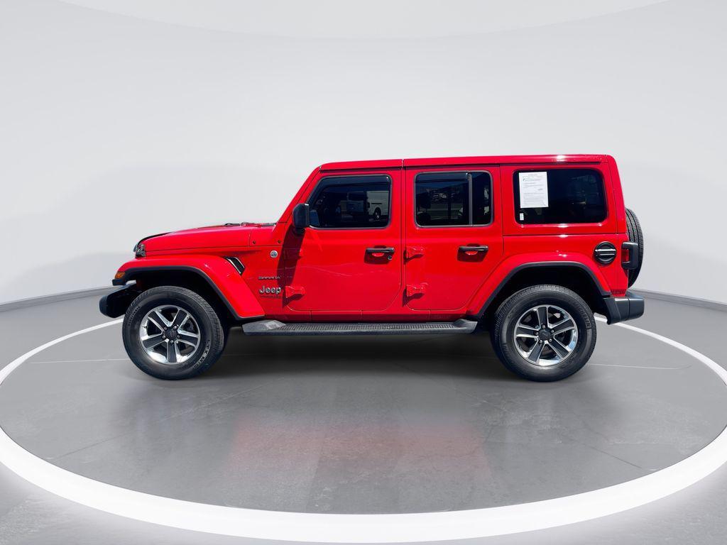 used 2021 Jeep Wrangler Unlimited car, priced at $20,577
