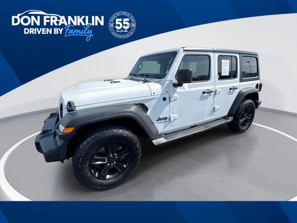used 2020 Jeep Wrangler Unlimited car, priced at $22,767