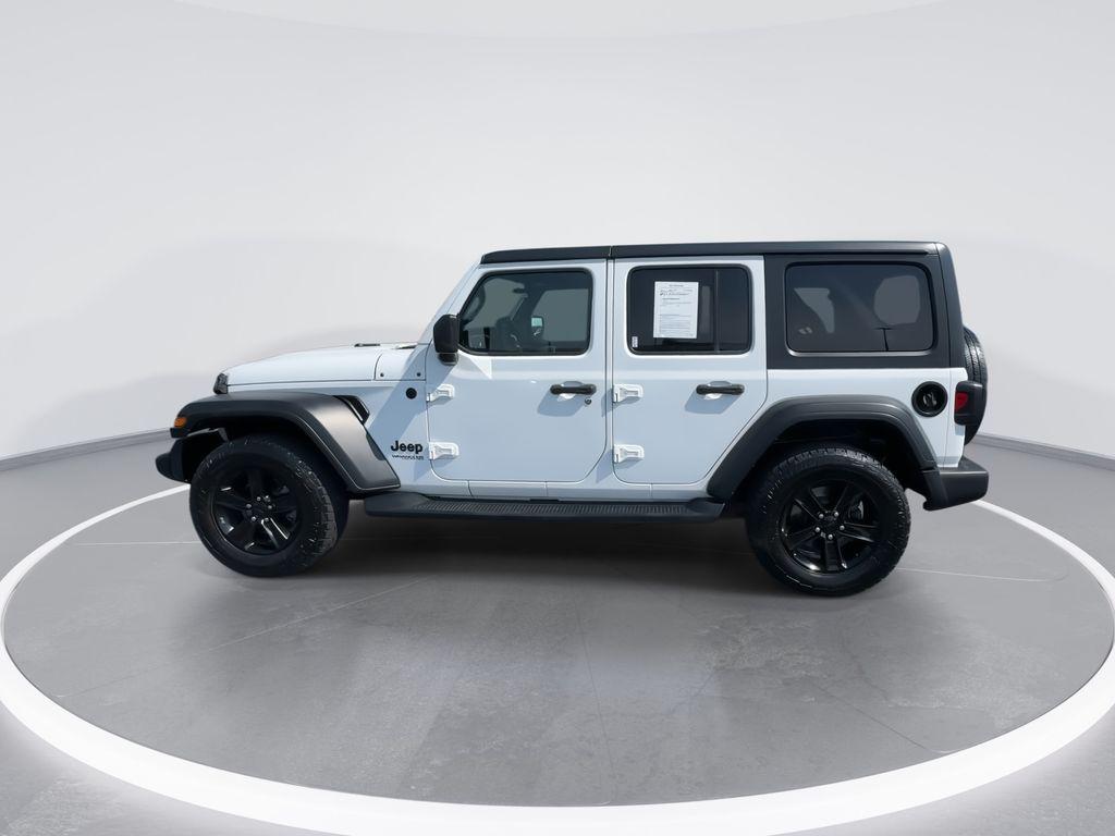 used 2020 Jeep Wrangler Unlimited car, priced at $22,767