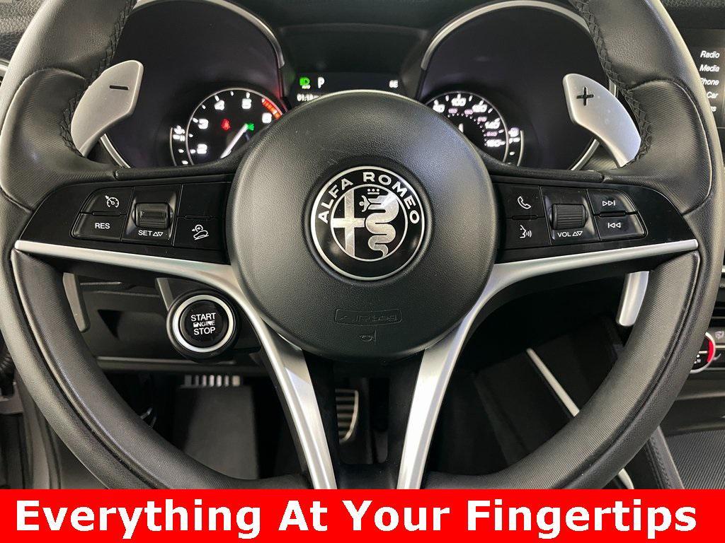 used 2018 Alfa Romeo Stelvio car, priced at $17,635