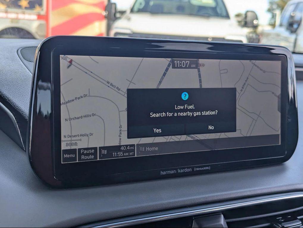 used 2021 Hyundai Santa Fe car, priced at $15,499