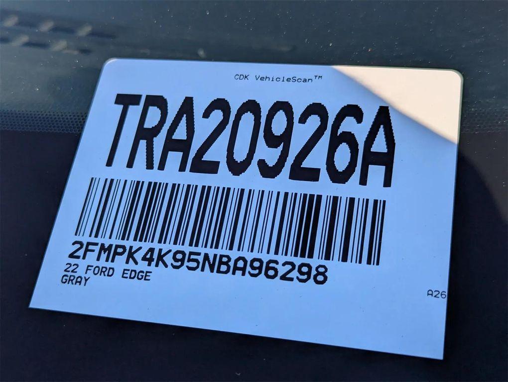 used 2022 Ford Edge car, priced at $21,799