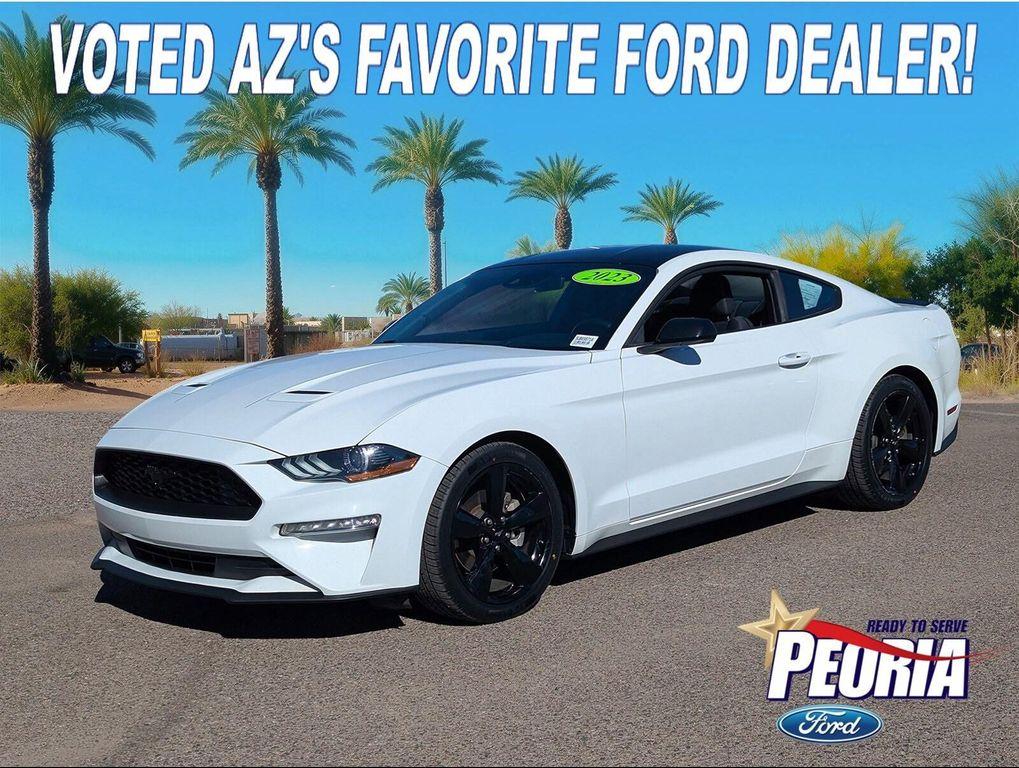 used 2023 Ford Mustang car, priced at $21,990