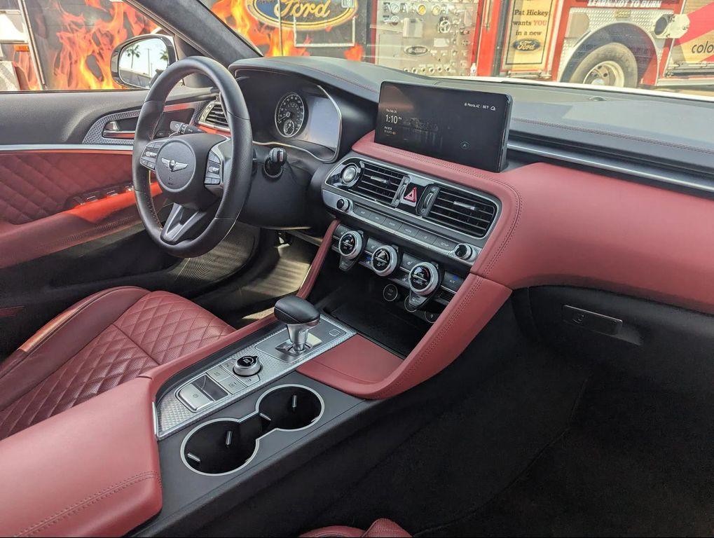 used 2023 Genesis G70 car, priced at $33,433