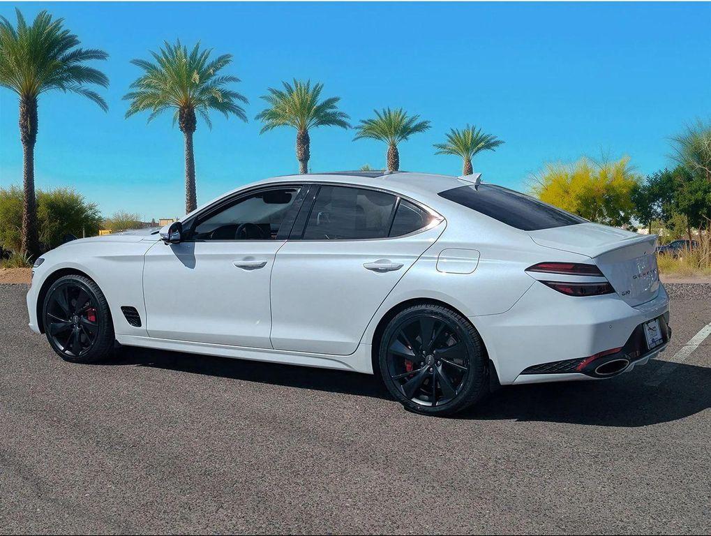 used 2023 Genesis G70 car, priced at $33,433