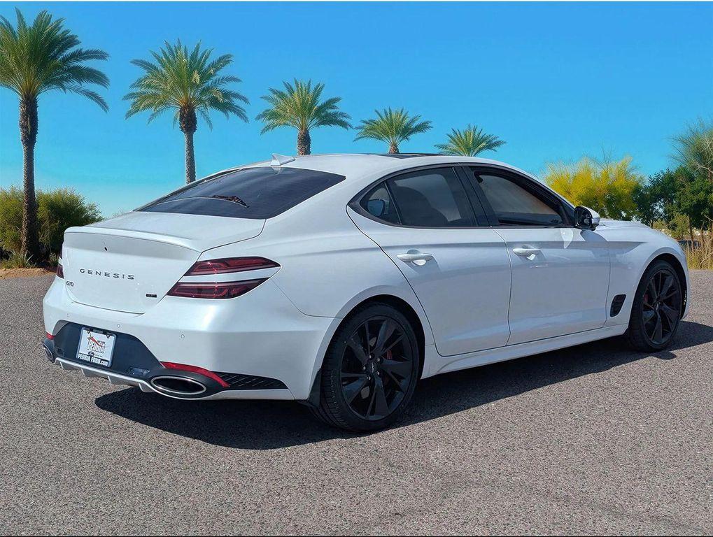 used 2023 Genesis G70 car, priced at $33,433