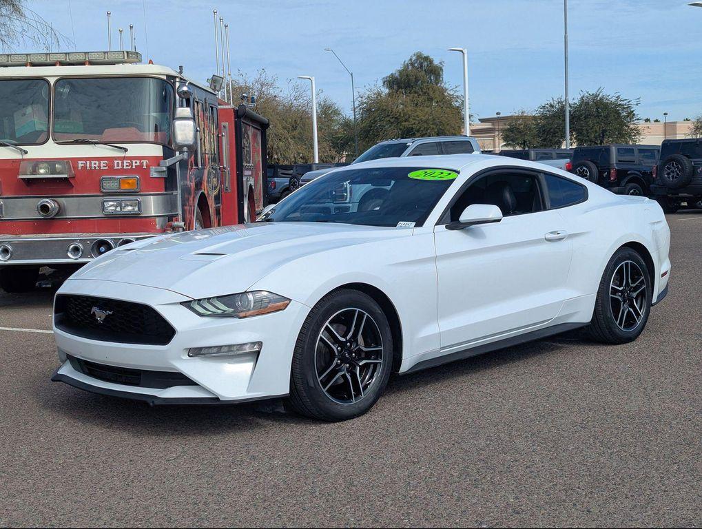 used 2022 Ford Mustang car, priced at $23,852