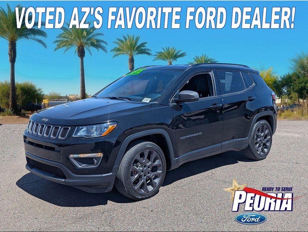 used 2021 Jeep Compass car, priced at $18,349