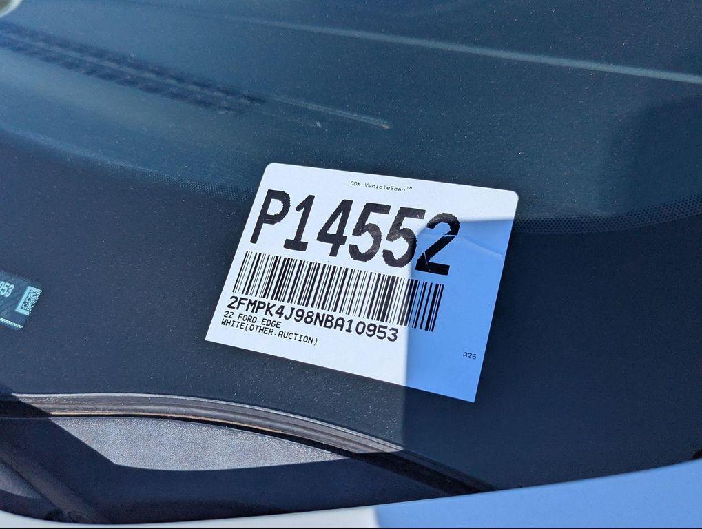 used 2022 Ford Edge car, priced at $21,499
